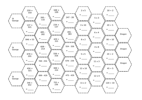 Y3 St George's day themed blockbusters - 4 operations recap.
