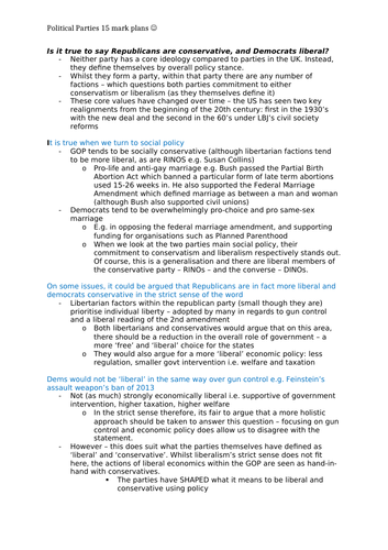 Aqa politics a level past papers 2019 picture