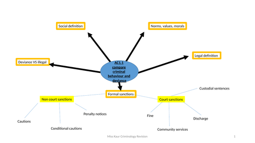 Criminology revision pack