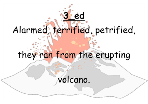 Alan Peat Style Sentence Types Romans and Volcanoes