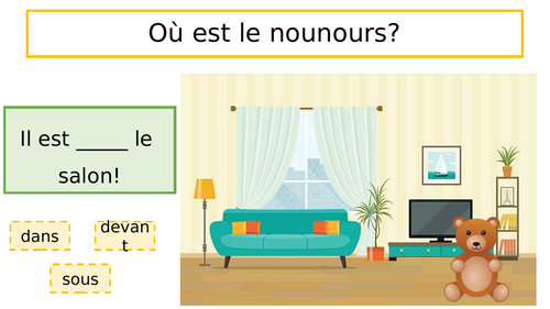 Prepositions practice