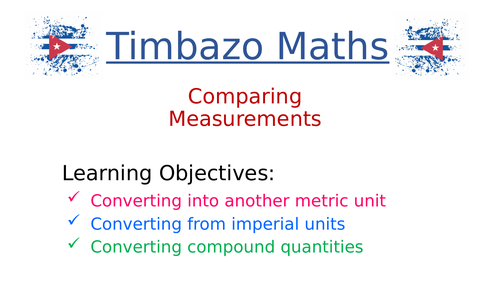 Comparing Measurements