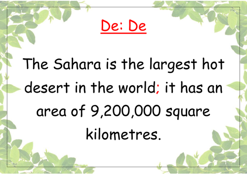 Alan Peat Style Sentence Types Extreme Environments