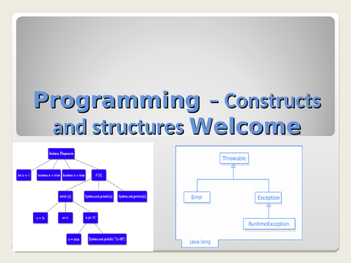 Programming Constructs and Structures L6