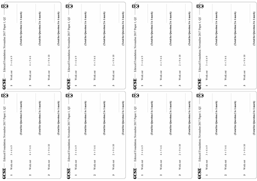 BIDMAS - Foundation GCSE Questions