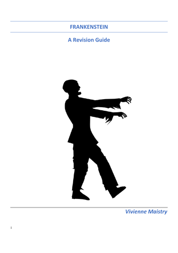 Frankenstein : A GCSE Revision Guide
