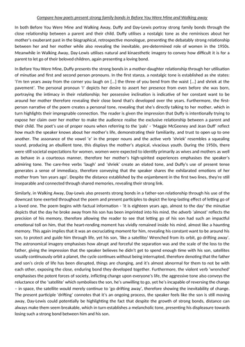 Before you were mine comparison essay 08 image