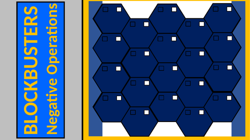 Adding/Subtracting Negatives Blockbuster