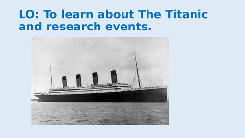 The Titanic