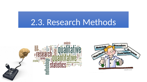 Oxford International AS Psychology - Experimental Methods ppt