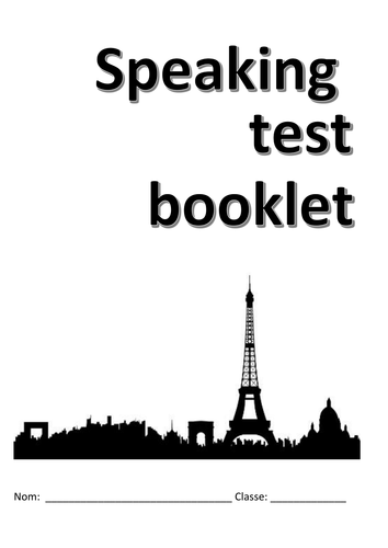 aqa-french-gcse-speaking-exam-booklet-teaching-resources