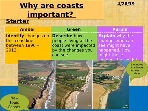 KS3 Coasts SOW
