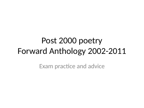 Post 200 poetry revision