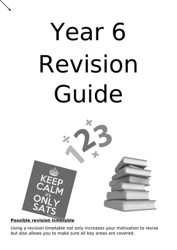 Maths Revision Guide for KS2 SATs