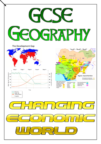 AQA GCSE Geography - Changing Economic World Revision Workbook