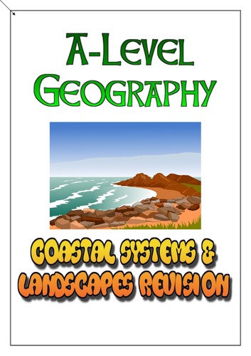 AQA A-Level Geography - Coastal Systems and Landscapes Revision Workbook