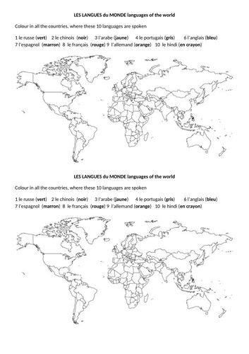 Countries and nationalities