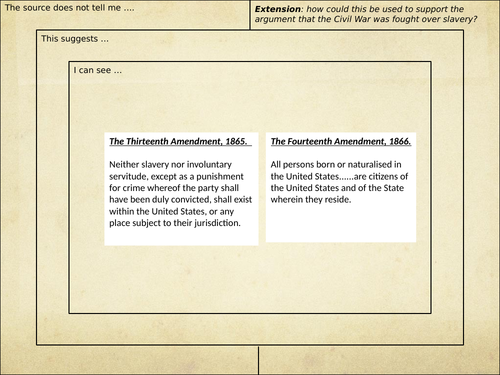 Reconstruction of America 1866-77