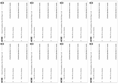Converting Percentages to Fractions - Foundation GCSE Questions