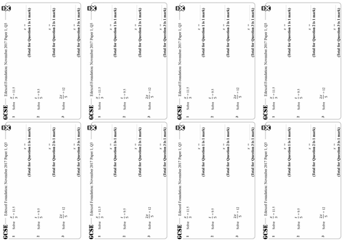 Solving Linear Rational Equations - Foundation & Higher GCSE Questions