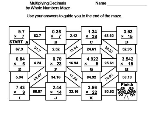 Should multiply. Multiply Decimal. Math Maze Decimal. Square and Cube root of Decimal numbers. Multiplying and dividing Decimals.