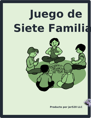 Ropa (Clothing in Spanish) Juego de Siete Familias