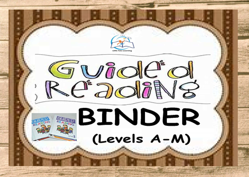 Guided Reading Curriculum Bundle Levels A-M