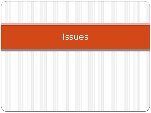 OCR GCSE Computer Science  - Networks and Issues