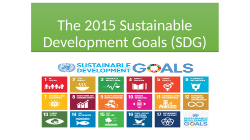The sustainable development goals