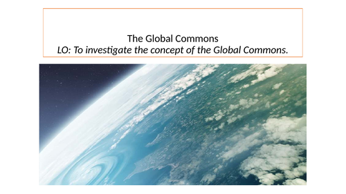 The Global Commons