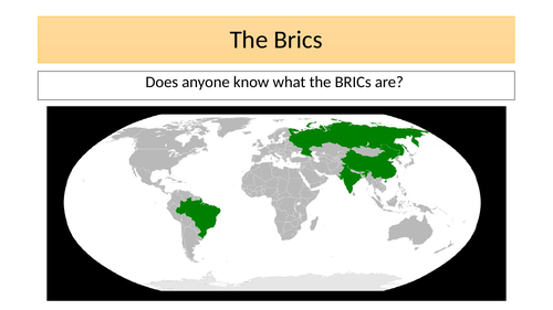 BRIC and MINT countries