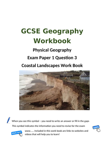 Coastal Landscapes/Coasts Revision Booklet - GCSE Geography