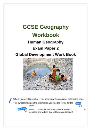 Global Development Revision Booklet/Workbook - GCSE Geography