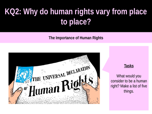 8.4 The importance of human rights