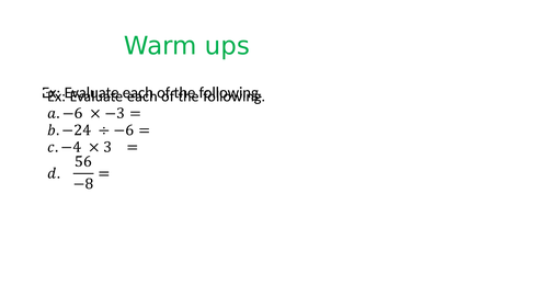 Combined operation on integers