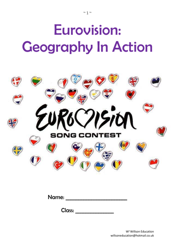 Eurovision: Geography In Action (Unit Of Work)