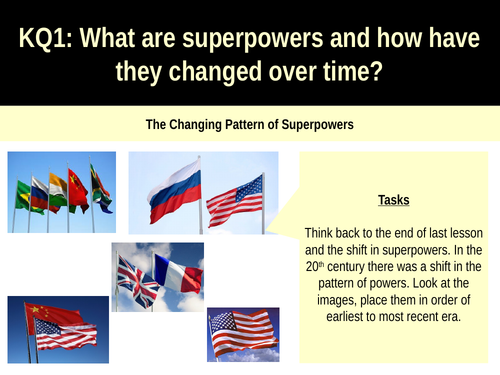 7.2 Changing patterns of superpowers