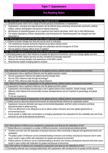 Superpowers assessment checklist