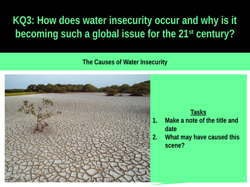 5.7bc Causes of water insecurity
