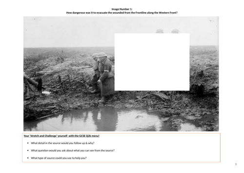 Stretcher Bearers on the Western Front - GCSE Medicine