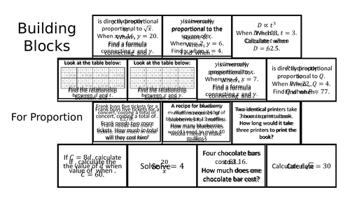 Building Blocks - Proportion