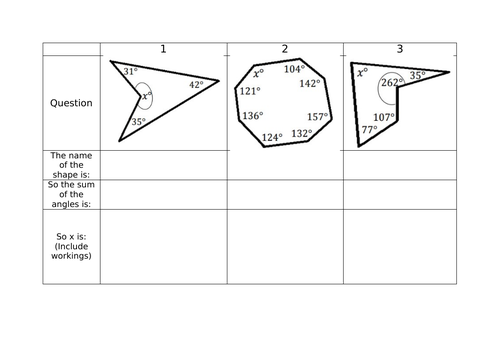 Single angles in regular polygons