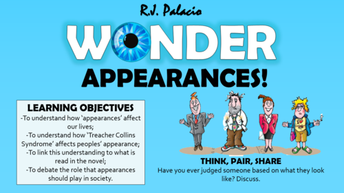 Wonder by R.J. Palacio, Summary, Characters & Themes - Lesson