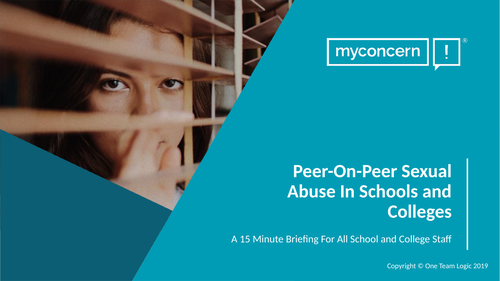 Peer On Peer Sexual Abuse In Schools And Colleges A 15 Minute Briefing For All Staff By