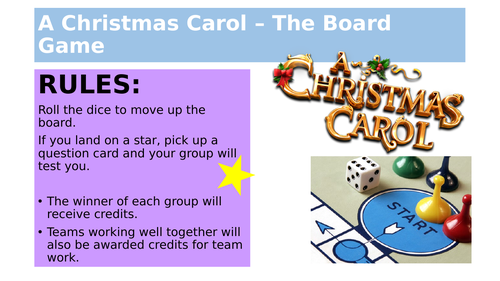 A Christmas Carol the Board Game!