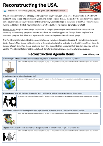 USA: Reconstruction USA Activity