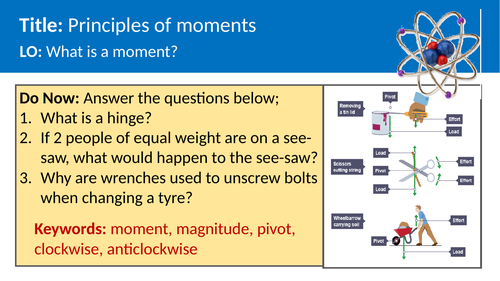 Physics - moments
