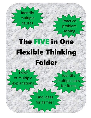 5 in 1 Flexible Thinking Folder