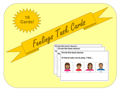 Feelings Task Cards