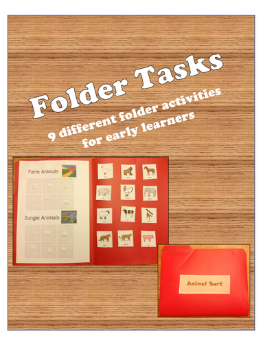 9 Fun and Engaging File Folder Tasks